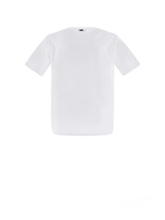 Herno t-shirt in superfine cotton stretch da uomo bianco