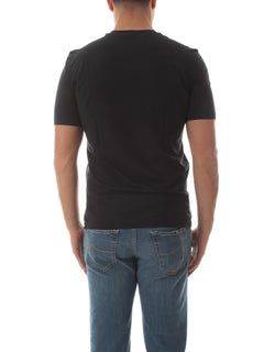 Kired T-shirt KISS in crêpe di cotone da uomo blu navy