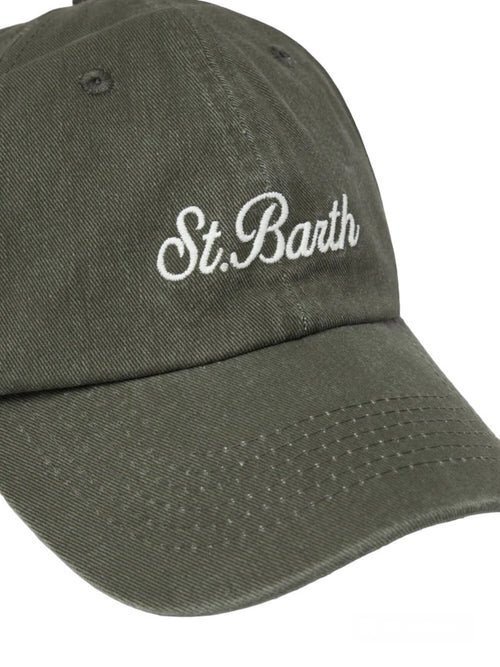 Mc2 Saint Barth DAVIS cappello con visiera da uomo DENIM SB 52 EMB
