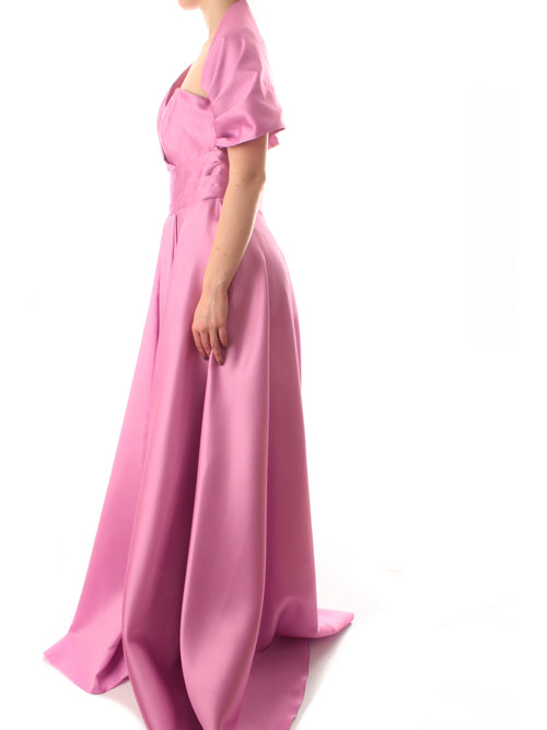 Atelier Legora abito MIKADO pink da donna
