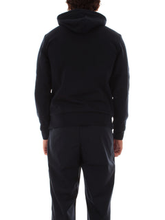 Lacoste felpa con cappuccio jogger da uomo blu navy