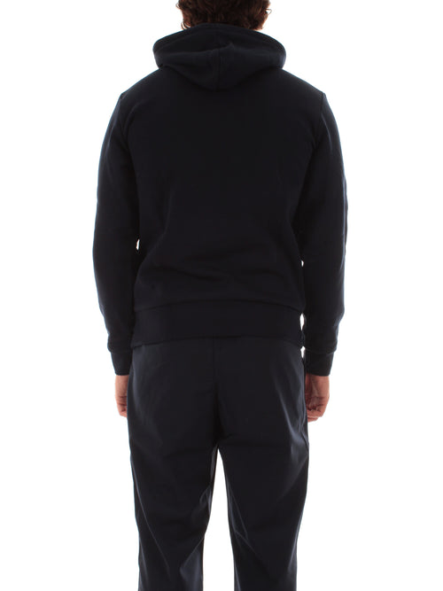 Lacoste felpa con cappuccio jogger da uomo blu navy