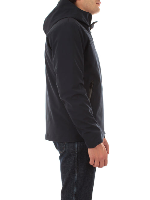 Woolrich PACIFIC SOFT SHELL JACKET da uomo melton blue