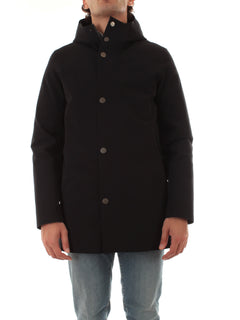 Rrd-roberto ricci designs DOWN UNDER FLOATING PARKA DA UOMO BLUE BLACK