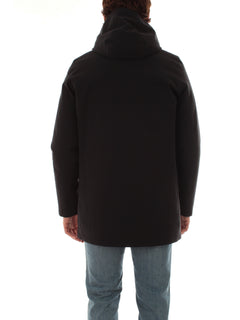 Rrd-roberto ricci designs DOWN UNDER FLOATING PARKA DA UOMO BLUE BLACK