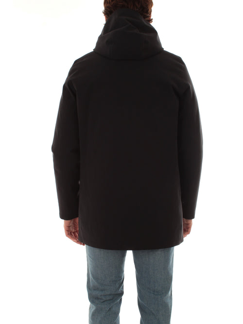 Rrd-roberto ricci designs DOWN UNDER FLOATING PARKA DA UOMO BLUE BLACK