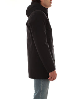 Rrd-roberto ricci designs DOWN UNDER FLOATING PARKA DA UOMO BLUE BLACK