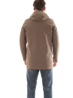 Rrd-roberto ricci designs DOWN UNDER FLOATING PARKA DA UOMO TORTORA