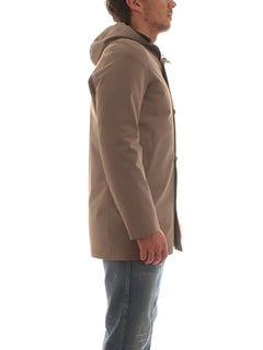 Rrd-roberto ricci designs DOWN UNDER FLOATING PARKA DA UOMO TORTORA
