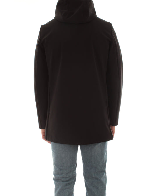 RRD-ROBERTO RICCI DESIGNS WINTER TRHERMO COAT da uomo nero