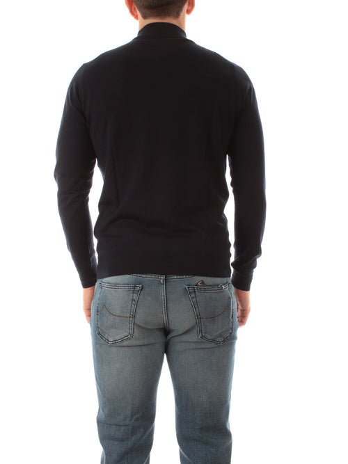 Fedeli DERBY SPECIAL maglia dolcevita da uomo blu