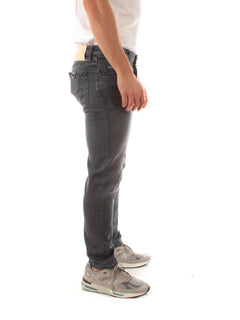 Jacob Cohen jeans scott cropped carrot slim da uomo grigio