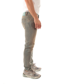Jacob Cohen jeans scott cropped carrot slim da uomo denim sabbiato