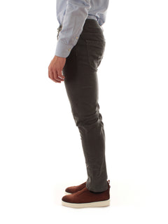 Jacob Cohen jeans scott cropped carrot slim grigio da uomo