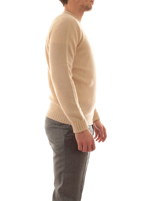 Drumohr maglia in cashmere da uomo crema