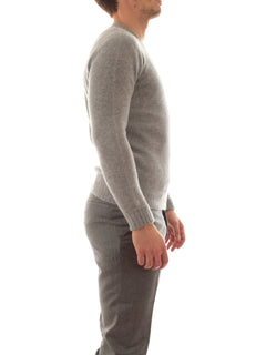 Drumohr maglia in cashmere da uomo grigio