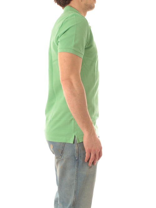 Lacoste polo slim fit da uomo verde lime