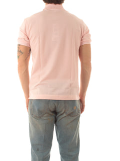 Lacoste polo classic fit da uomo rosa chiaro