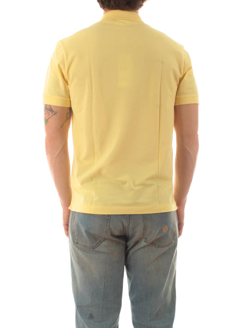 Lacoste polo classic fit da uomo giallo