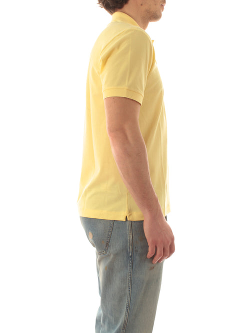 Lacoste polo classic fit da uomo giallo