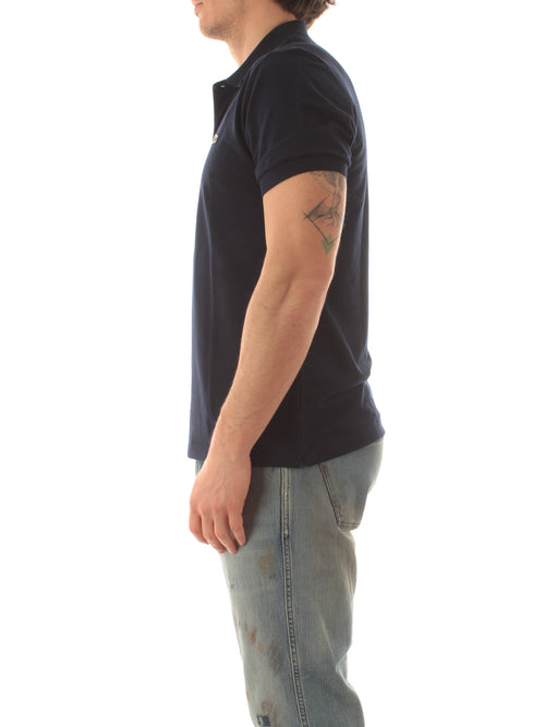 Lacoste polo classic fit da uomo blu navy