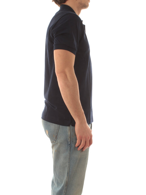 Lacoste polo classic fit da uomo blu navy