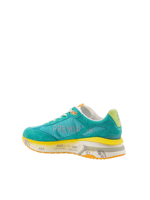 Premiata MOERUN 7302 sneakers da uomo verde acqua