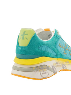 Premiata MOERUN 7302 sneakers da uomo verde acqua