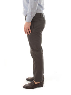 Incotex pantalone in Royal Batavia da uomo grigio scuro
