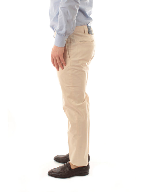 Incotex pantalone in Royal Batavia da uomo avorio