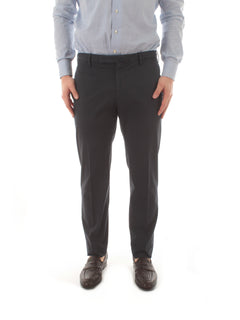 Incotex pantalone in Royal Batavia da uomo blu scuro