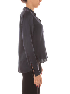 Jucca T-shirt in seta da donna lapis