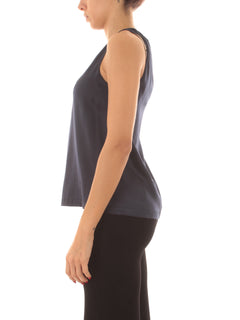 Jucca top con scollo a V da donna lapis