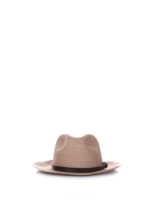 Orciani NoBuckle cappello in canapa da uomo testa di moro