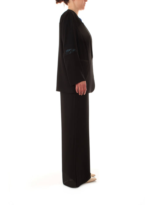 Corte Dei Gonzaga Gold completo giacca e pantalone da donna nero