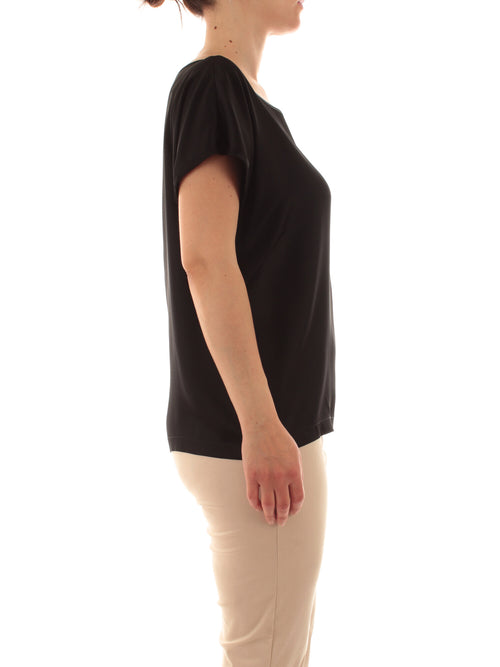 Corte Dei Gonzaga Gold casacca in raso di viscosa da donna nero