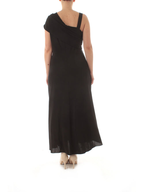 Persona By Marina Rinaldi AFFORI abito lungo da donna nero