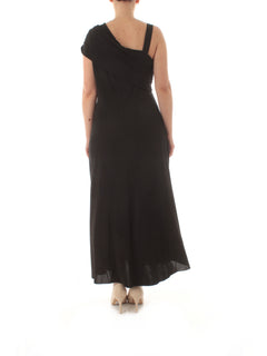 Persona By Marina Rinaldi AFFORI abito lungo da donna nero