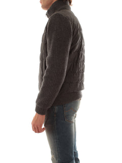 Herno giacca resort in wool knickerbocker da uomo ferro