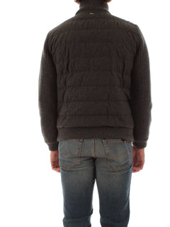 Herno giacca resort in wool knickerbocker da uomo ferro