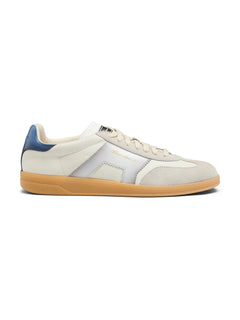 Santoni DBS Oly sneaker da uomo bianco/grigio/blu