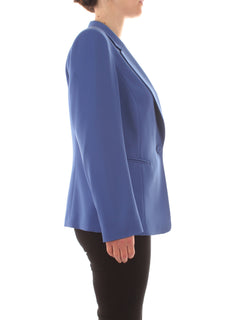 Persona by Marina Rinaldi Crema giacca blazer in cady fluido da donna pervinca chiaro