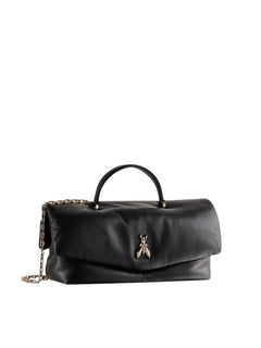Patrizia Pepe borsa a tracolla Fly Bamby in pelle nero da donna