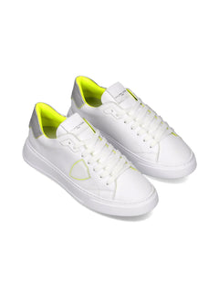 Philippe Model TEMPLE LOW sneakers da uomo blanc/jaune