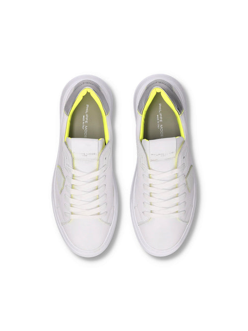 Philippe Model TEMPLE LOW sneakers da uomo blanc/jaune