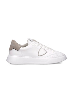 Philippe Model TEMPLE LOW sneakers da uomo blanc/gris
