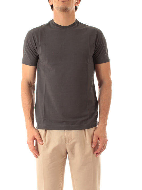Zanone t-shirt da uomo asfalto