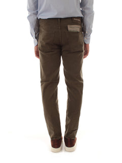 Jacob Cohen jeans scott cropped carrot slim fit da uomo green