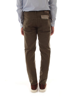 Jacob Cohen jeans scott cropped carrot slim fit da uomo green