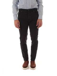 Jacob Cohen jeans scott cropped carrot slim fit da uomo navy blue